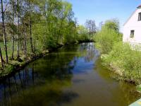  Blick auf die Thaya flussaufwrts in Vestenpoppen 