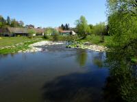  Blick auf die Thaya flussabwrts in Vestenpoppen 