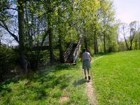  Blick auf die Wanderroute beim Kapuzinersteg 