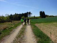  Blick auf die Wanderstrecke 