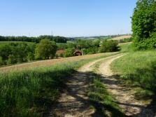  Blick auf die Wanderstrecke 