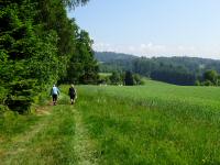  Blick auf die Wanderstrecke 