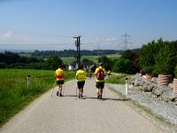  Wanderroute auf der L6040 in Weitgraben 