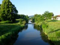  Blick auf den Michelbach flussaufwrts bei Plosdorf 