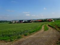  Fernblick zum Ort Ziegelfeld bei Rapoltendorf 