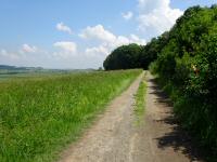  Blick auf die Wanderstrecke 