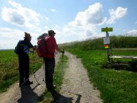  Blick auf die Wanderstrecke 