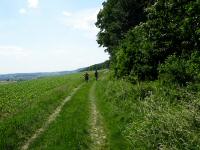  Blick auf die Wanderstrecke 