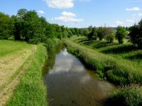  Blick auf den Michelbach flussaufwrts 