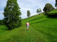  Blick auf die Wanderstrecke 