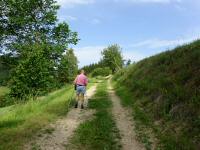  Blick auf die Wanderstrecke 