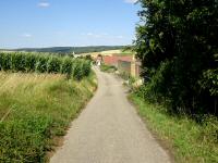  Wanderroute ber den Gterweg "Hintern Husern" 