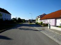 Wanderroute entlang der Strae "Am Tabor" in Glaubendorf 