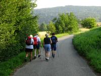  Blick auf die Wanderstrecke 