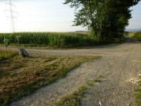  Blick zur Streckenzusammenfhrung - 6/22 km 