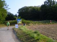  wieder bei der Wegkreuzung - beim Jakobsweg 