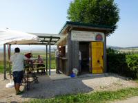 Blick zu der  4. K+L bei der "Stierschweif-Feldtunnelhtte" auf dem Halterberg 