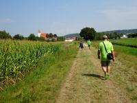 Wanderroute entlang der Perschling kurz vor Kapelln 