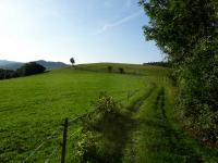  Blick auf die Wanderstrecke 