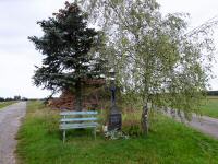  Blick zum Gedenkkreuz Rothbauer 