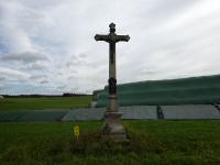 sdstlich von Kirchberg an der Wild steht dieses Hochkreuz - das Harrer Steinkreuz