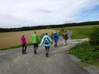  Wanderroute durch die Riede Bergfeld 