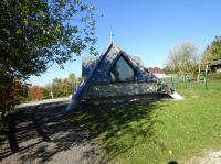 Blick zur Kreuzkapelle in St. Georgen in der Klaus