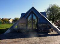 Blick zur Kreuzkapelle in St. Georgen in der Klaus