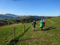  Blick auf die Wanderstrecke 