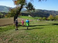  Blick auf die Wanderstrecke 