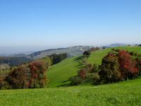 der schne Fernblick nach St. Georgen in derKlaus und zum Sonntagberg