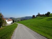  Wanderroute bergab ins Trefflingtal 