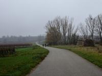 Wanderroute auf der Strae zur "Alten Haid" bzw. zum Gobelsberg