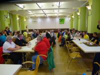  Wanderer im Zielraum - Gartenbaufachschule 