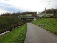  Wanderroute entlang des Donaugraben zur Bahn- und zur Autobahnunterfhrung