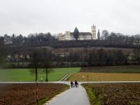 schner Fernblick ber die Wanderstrecke zum Schloss Tillysburg 