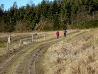  Blick auf die Wanderstrecke 