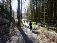  Wanderroute entlang des Lengenfelder Bachs 