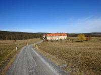  der Blick zurck zum Schferhof 