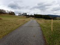  Blick auf die Wanderstrecke 