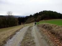  Blick auf die Wanderstrecke 