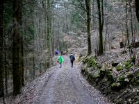  Blick auf die Wanderstrecke 