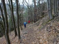  Wanderroute bergab ins Weitental 