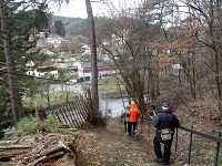  Wanderroute bergab zur Weitental Strae 