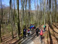  Blick auf die Wanderstrecke 