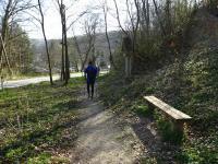 Wanderroute auf dem Kreuzweg mit den 15 Tabernakelpfeilern