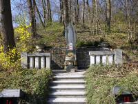  Blick zur  Herz-Jesu-Statue 