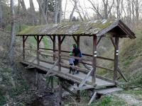  Blick zur Mllner - Brcke ber den Marleitenbach 