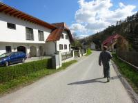  Wanderroute ber die Hirschbachgasse 