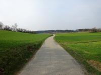  Wanderroute durch die Riede Hamet 